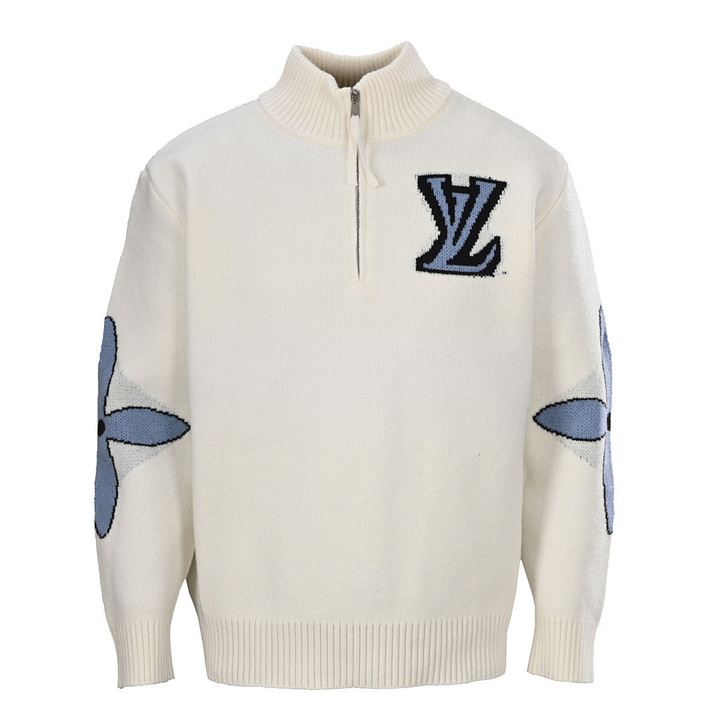Louis Vuitton Monogram Jacquard Cotton Sweatshirt