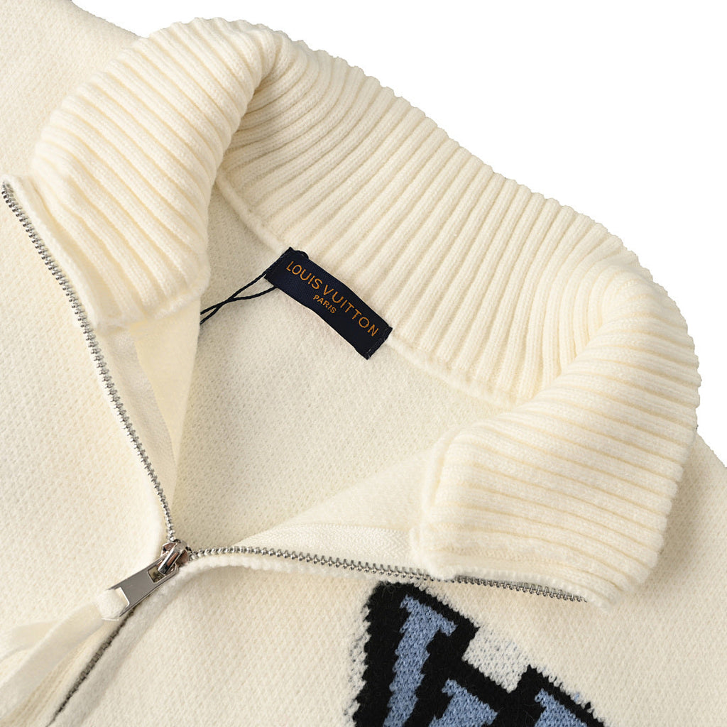 Louis Vuitton Monogram Jacquard Cotton Sweatshirt