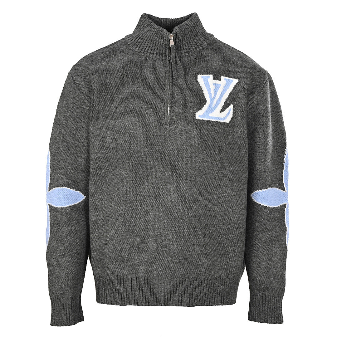 Louis Vuitton Monogram Jacquard Cotton Sweatshirt