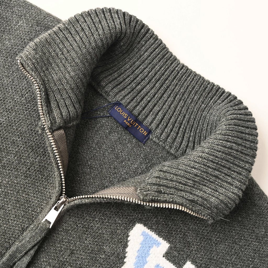 Louis Vuitton Monogram Jacquard Cotton Sweatshirt