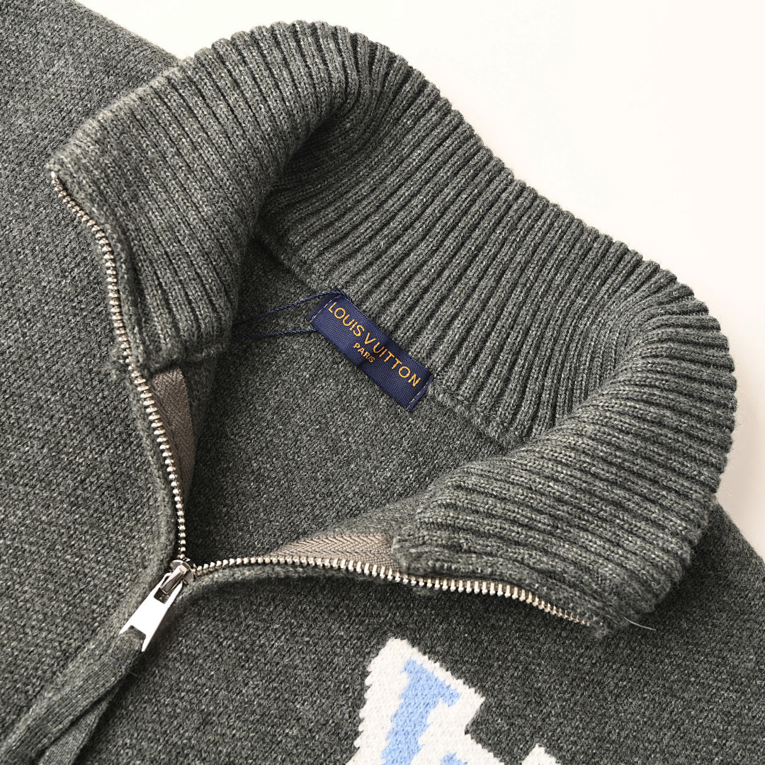 Louis Vuitton Monogram Jacquard Cotton Sweatshirt