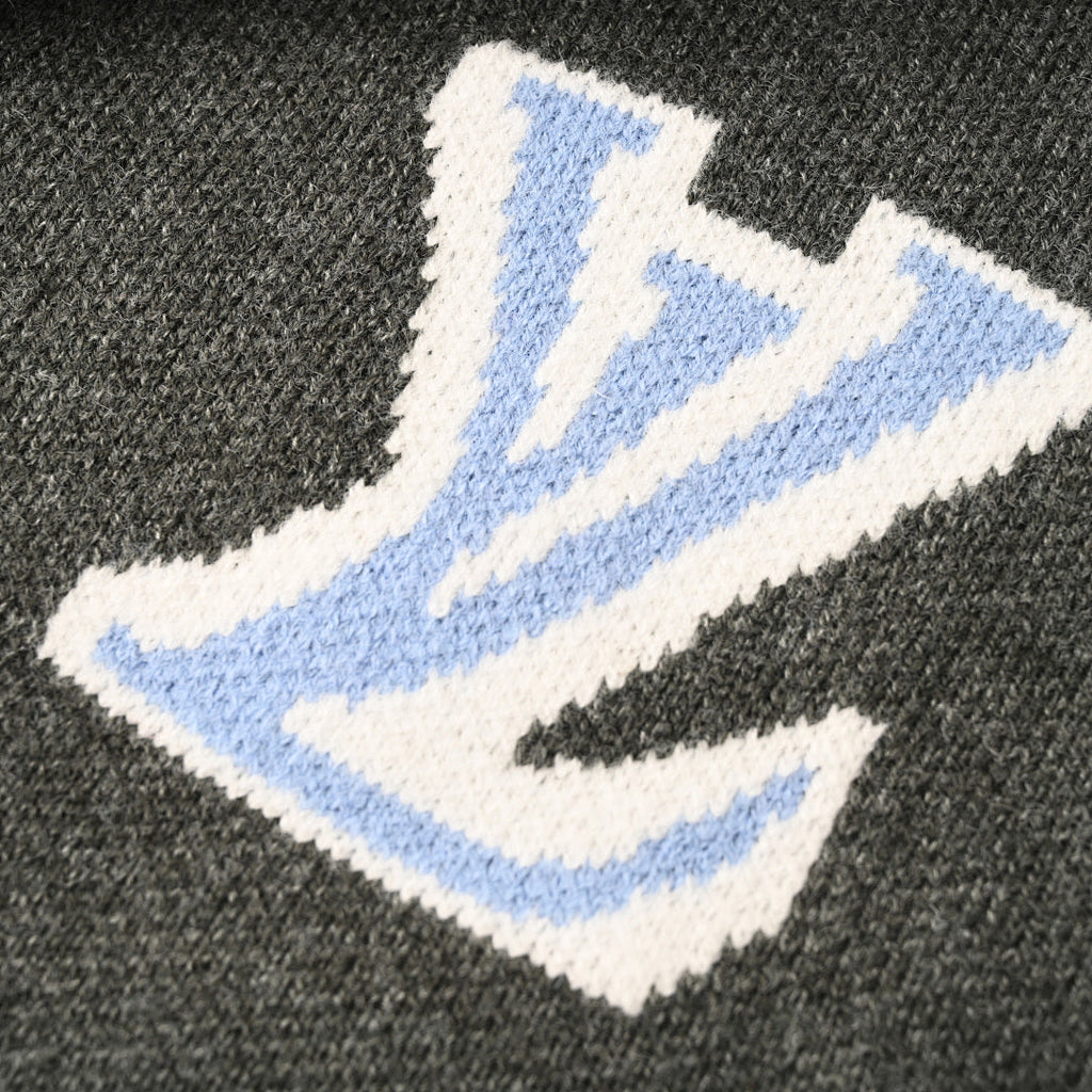 Louis Vuitton Monogram Jacquard Cotton Sweatshirt