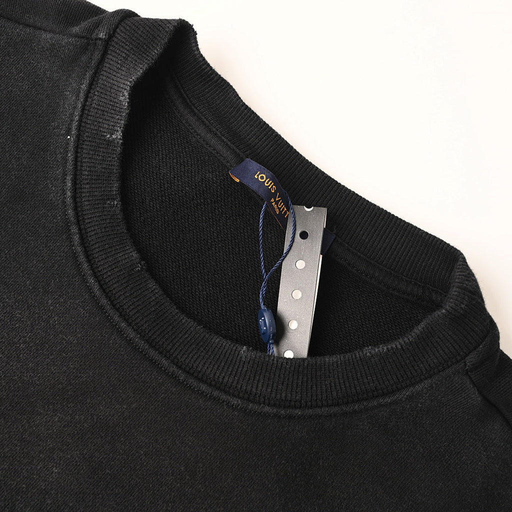 Louis Vuitton Monogram Jacquard Cotton Sweatshirt