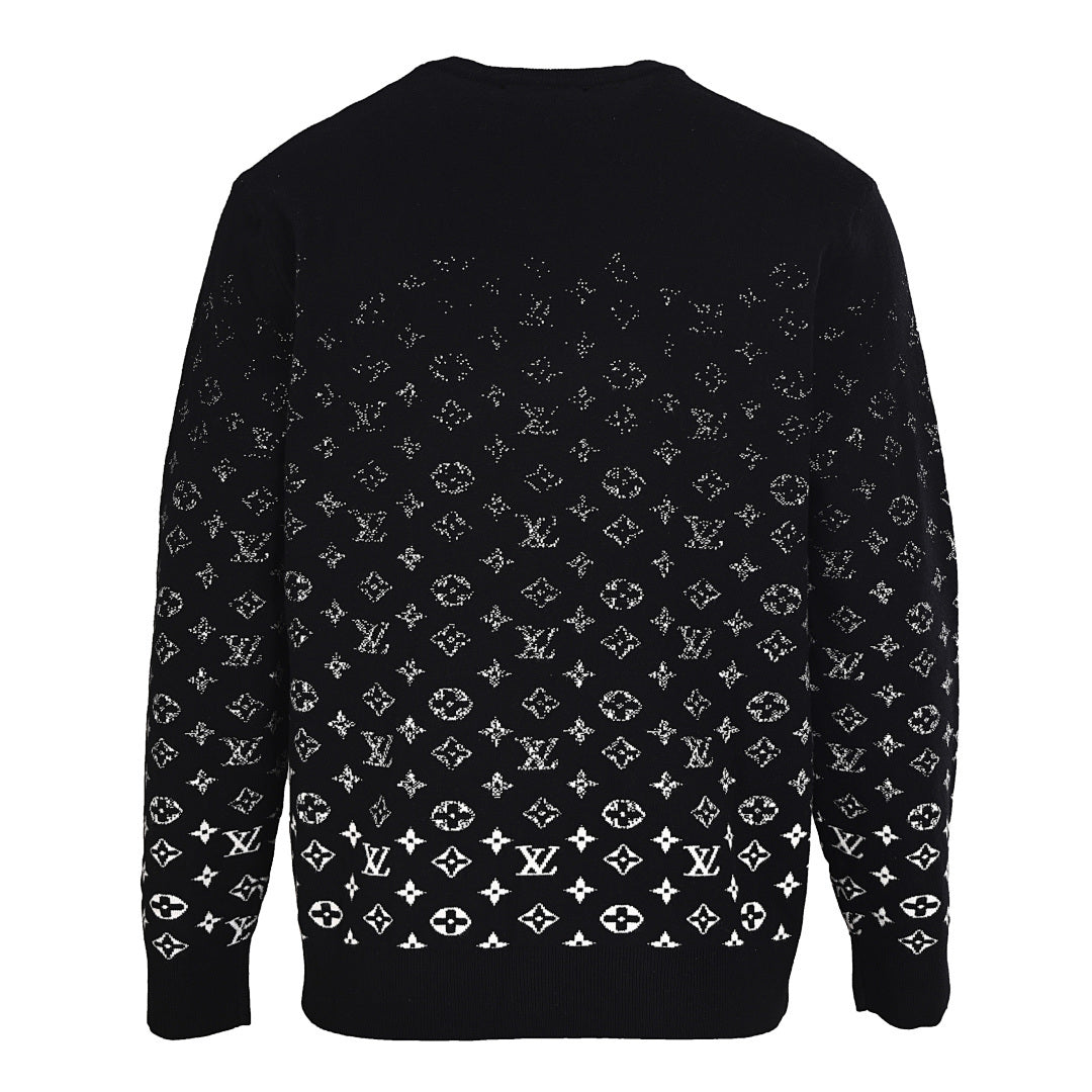Louis Vuitton Monogram Jacquard Cotton Sweatshirt