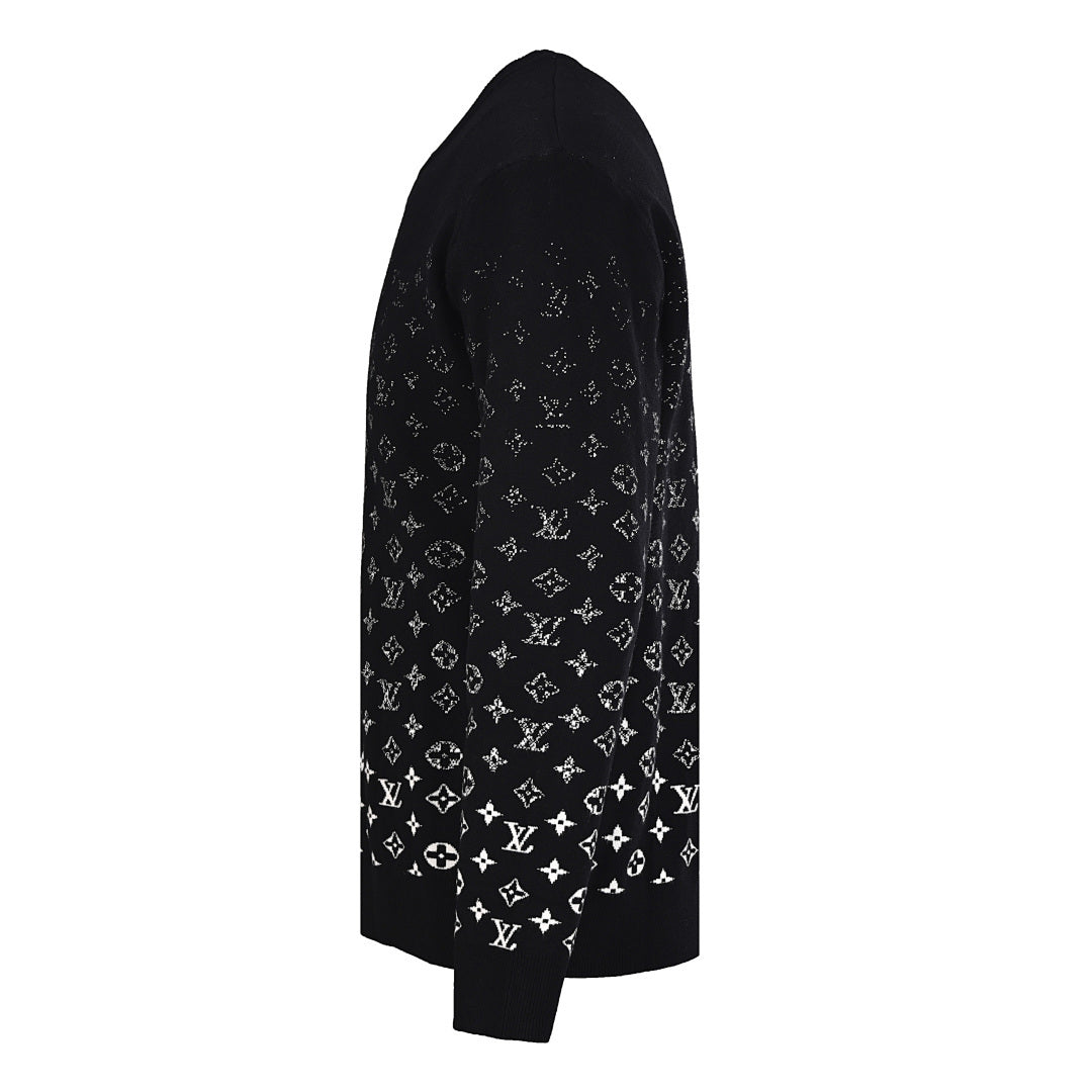 Louis Vuitton Monogram Jacquard Cotton Sweatshirt
