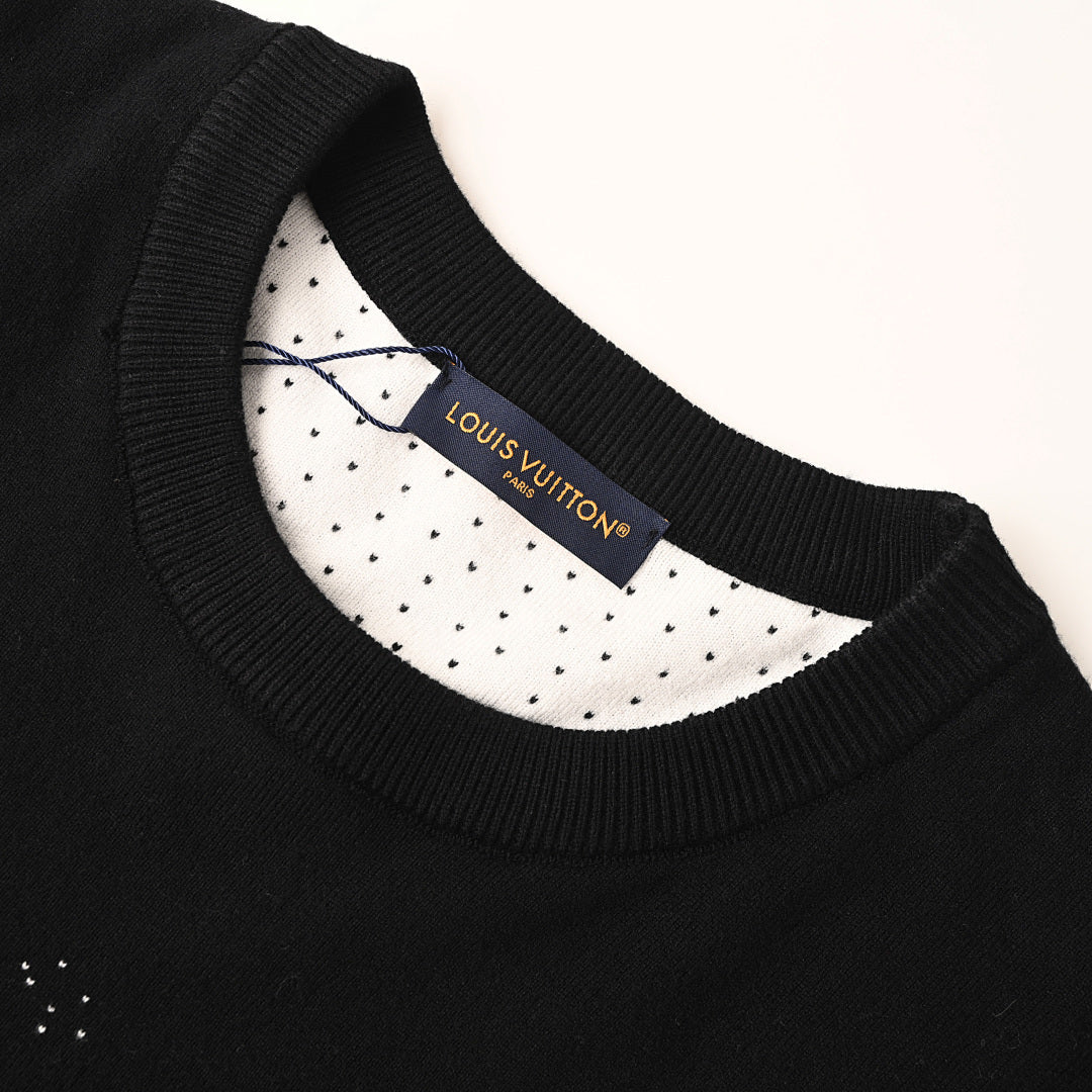 Louis Vuitton Monogram Jacquard Cotton Sweatshirt