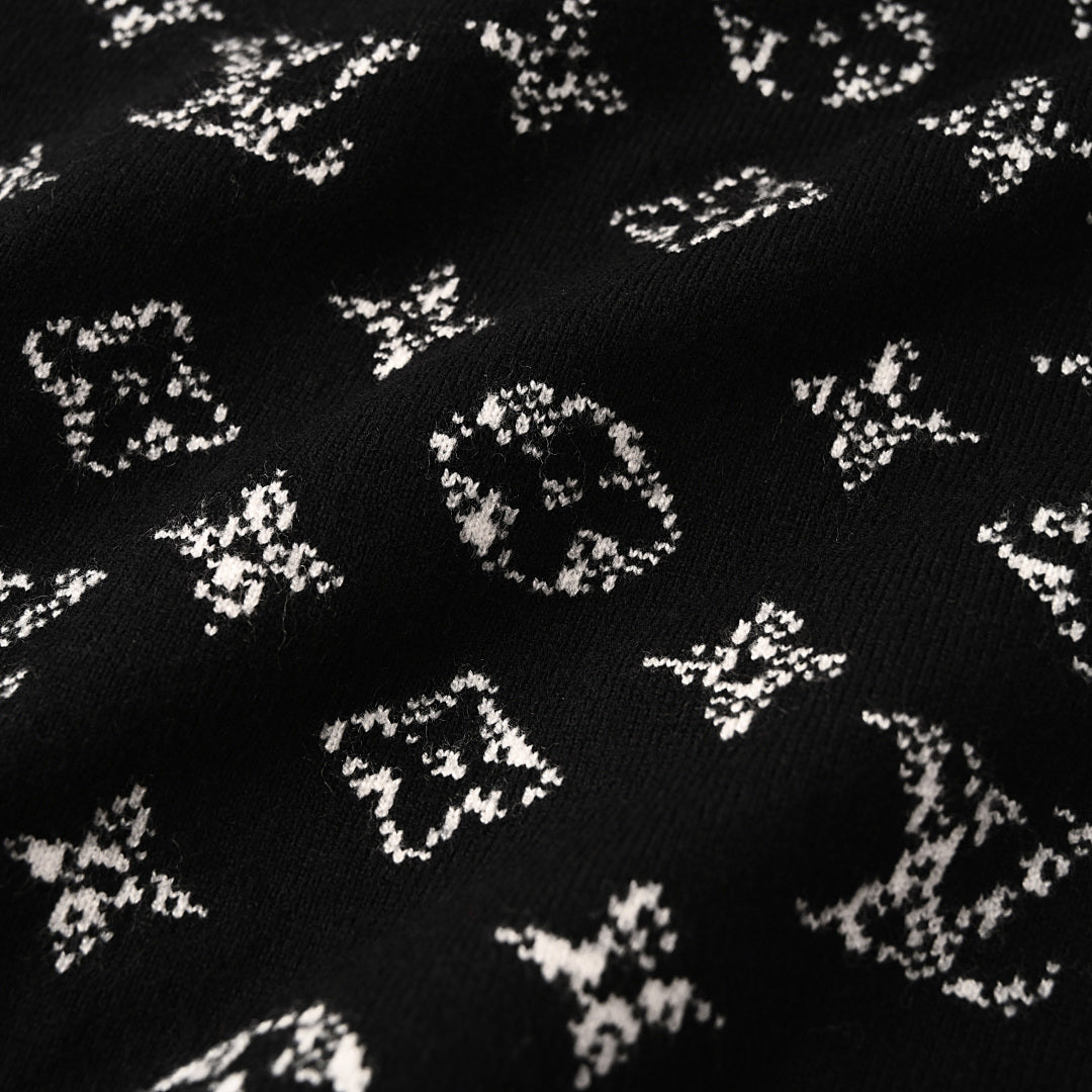 Louis Vuitton Monogram Jacquard Cotton Sweatshirt