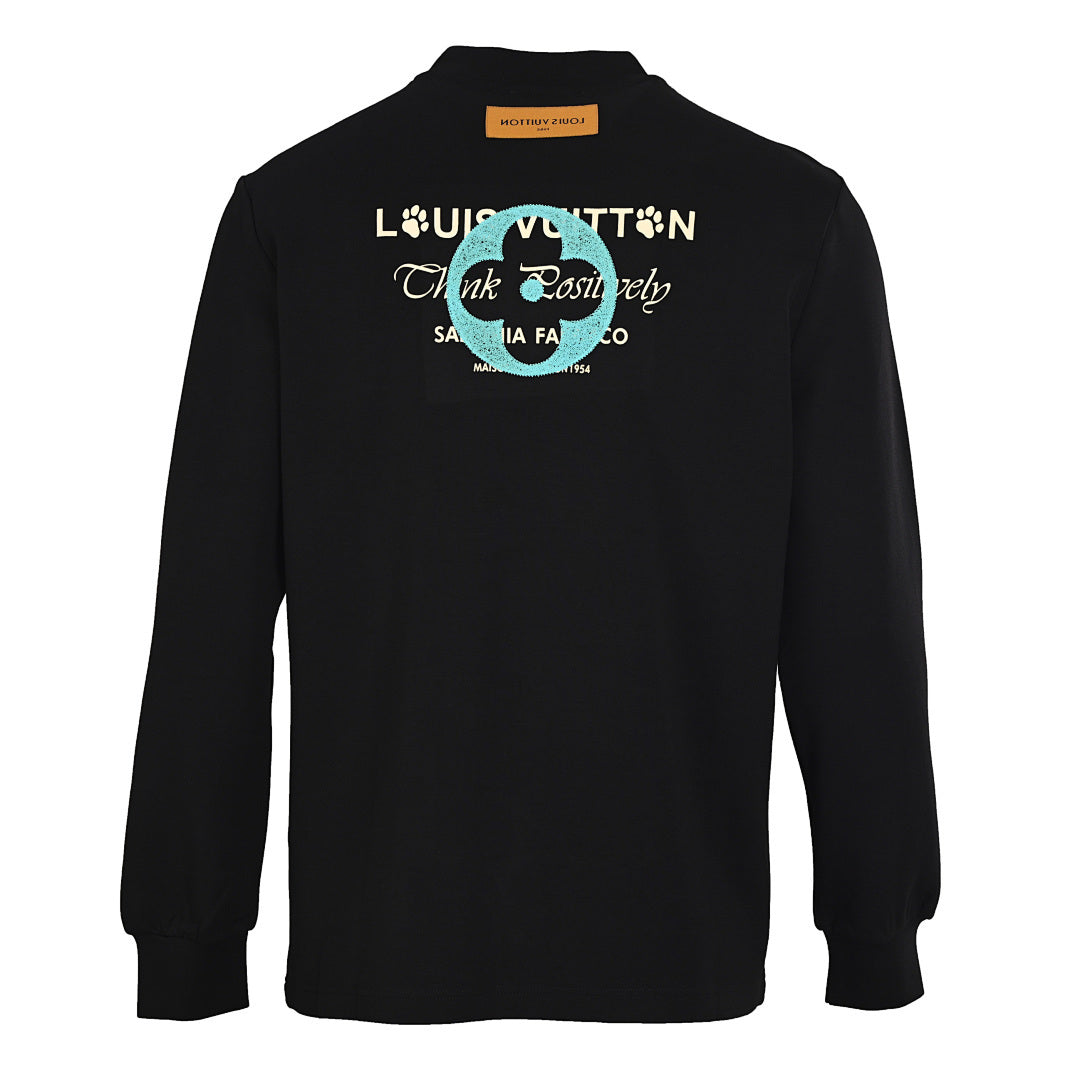 Louis Vuitton Monogram Jacquard Cotton Sweatshirt