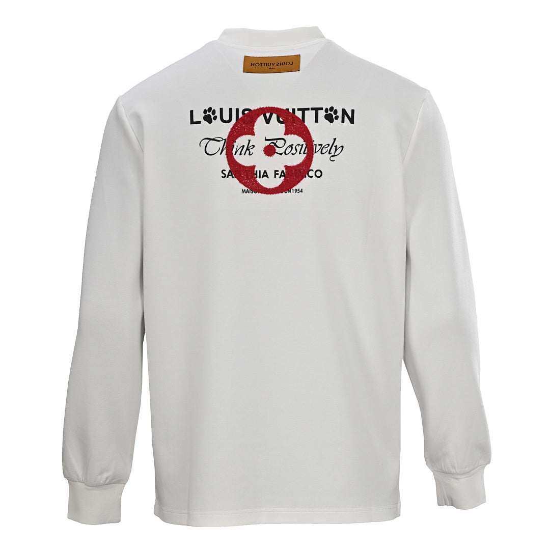 Louis Vuitton Monogram Jacquard Cotton Sweatshirt