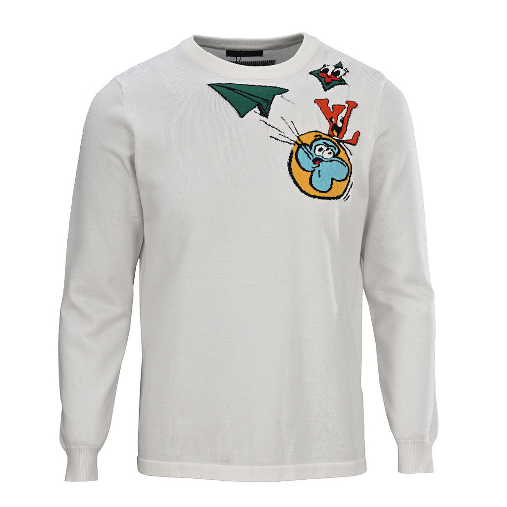 Louis Vuitton Monogram Jacquard Cotton Sweatshirt