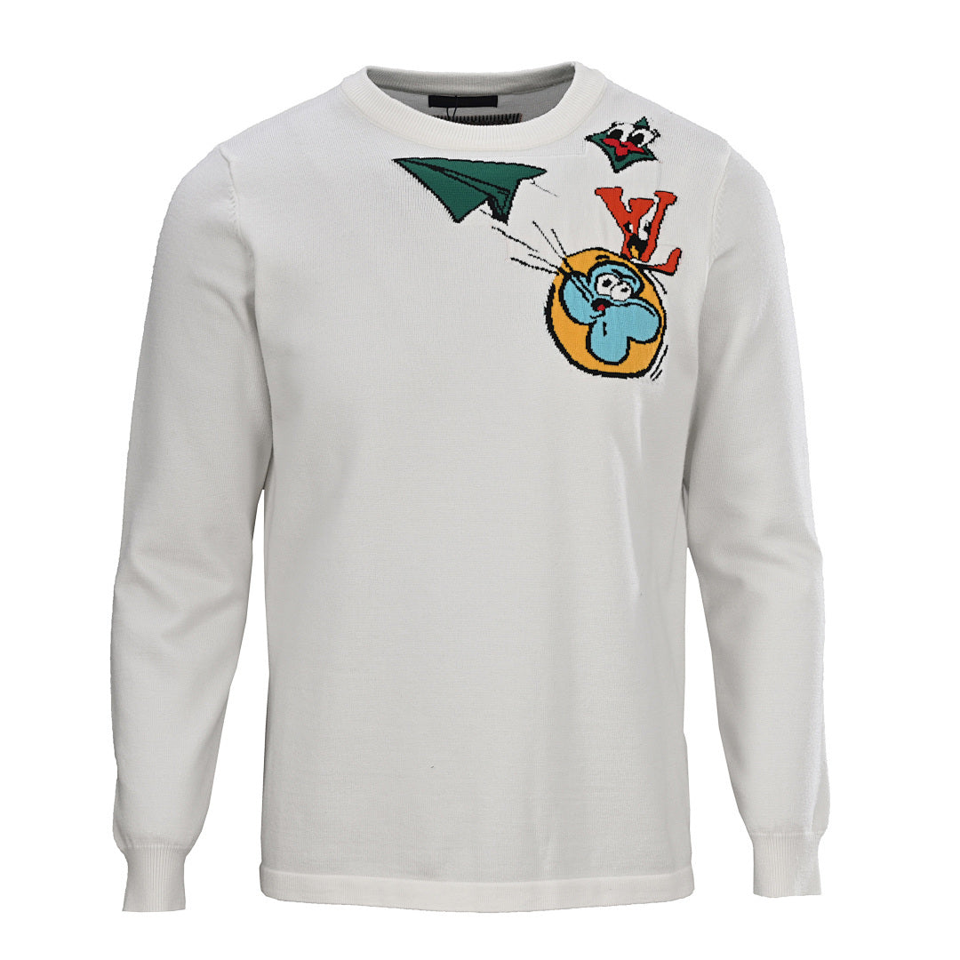 Louis Vuitton Monogram Jacquard Cotton Sweatshirt