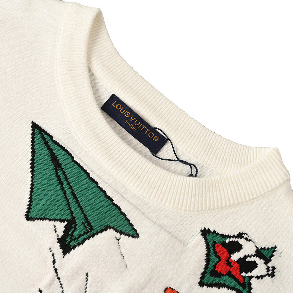 Louis Vuitton Monogram Jacquard Cotton Sweatshirt