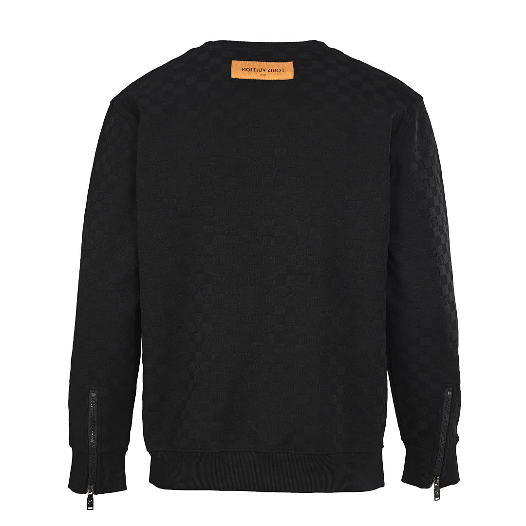 Louis Vuitton Monogram Jacquard Cotton Sweatshirt