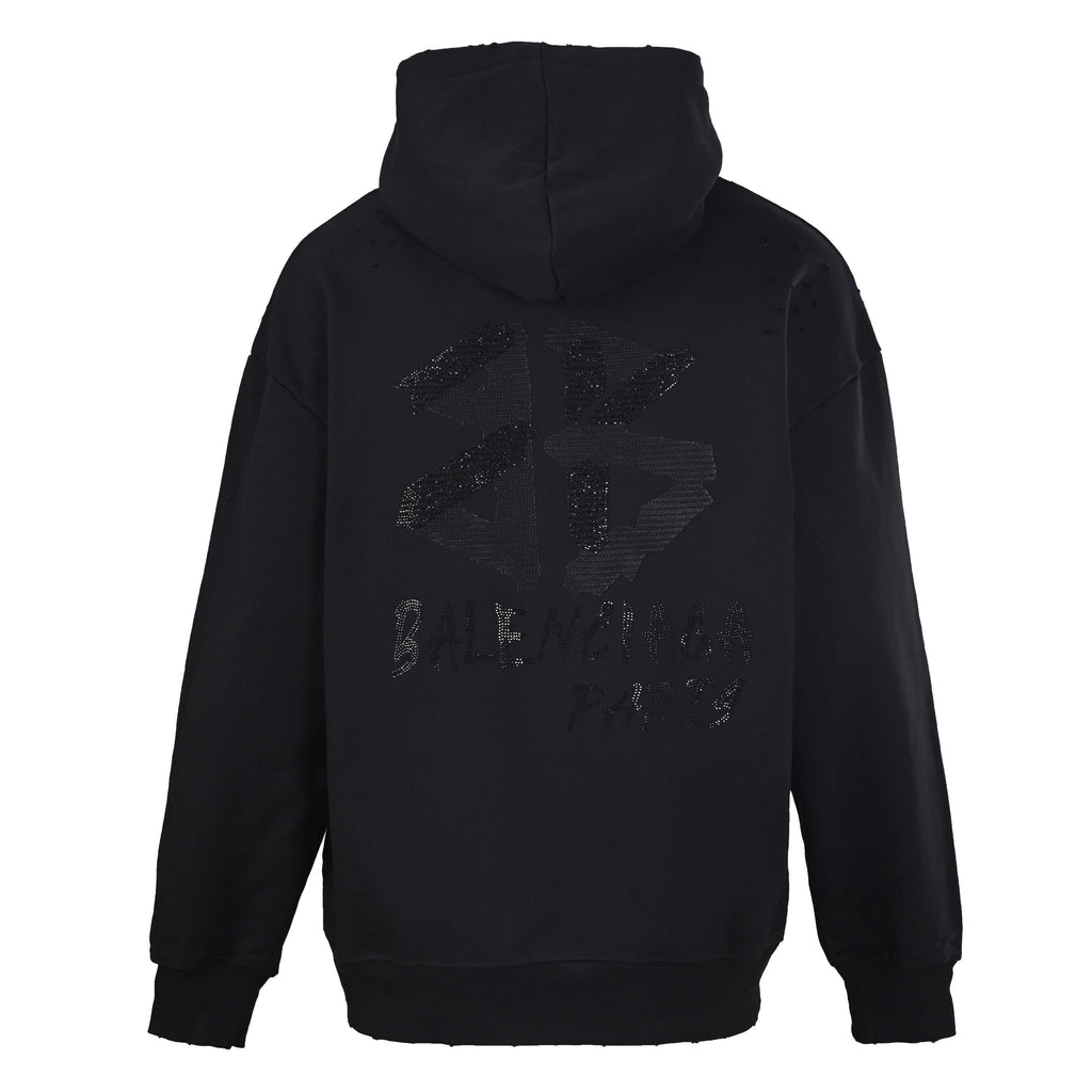Balenciaga Unisex Oversized Logo Hoodie