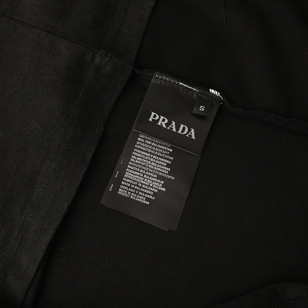 Prada Short-Sleeve T-Shirt – Luxury Cotton Crewneck