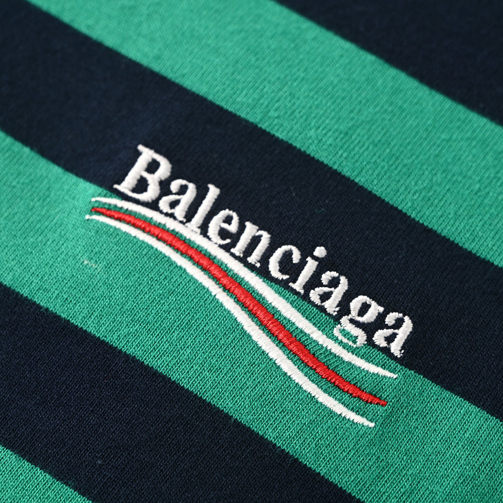 Balenciaga Logo Cotton Jersey T-Shirt