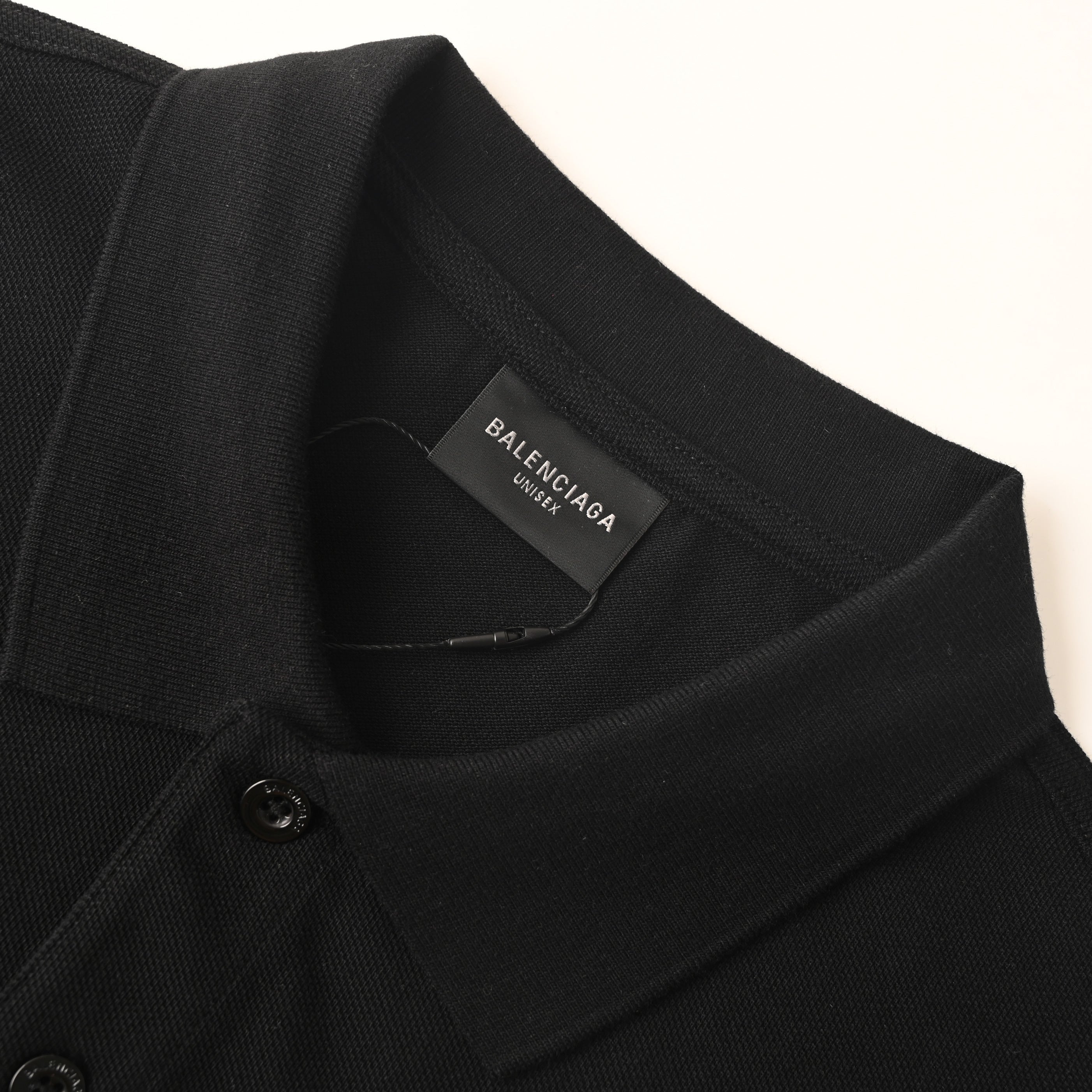 Balenciaga Logo Cotton Jersey T-Shirt