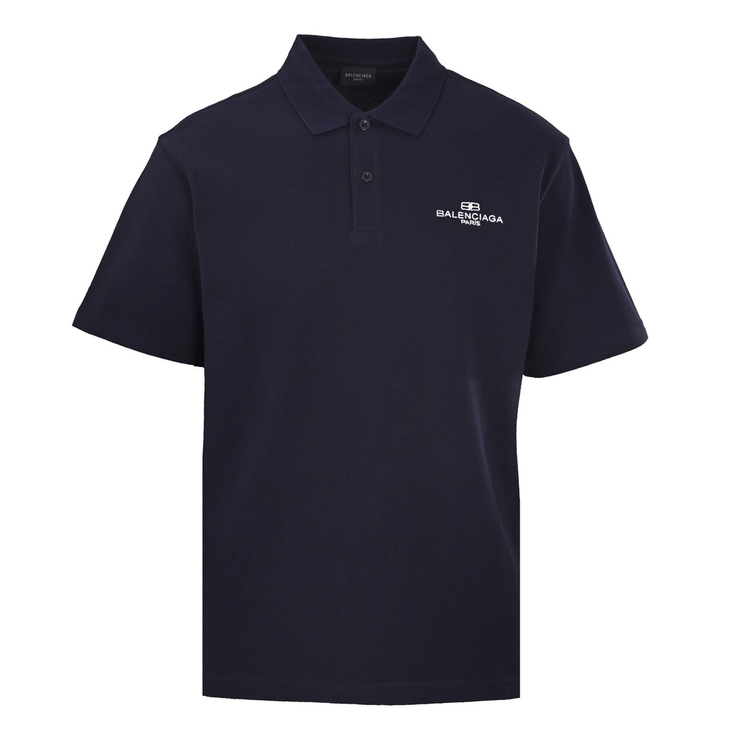 Balenciaga Logo Cotton Jersey T-Shirt