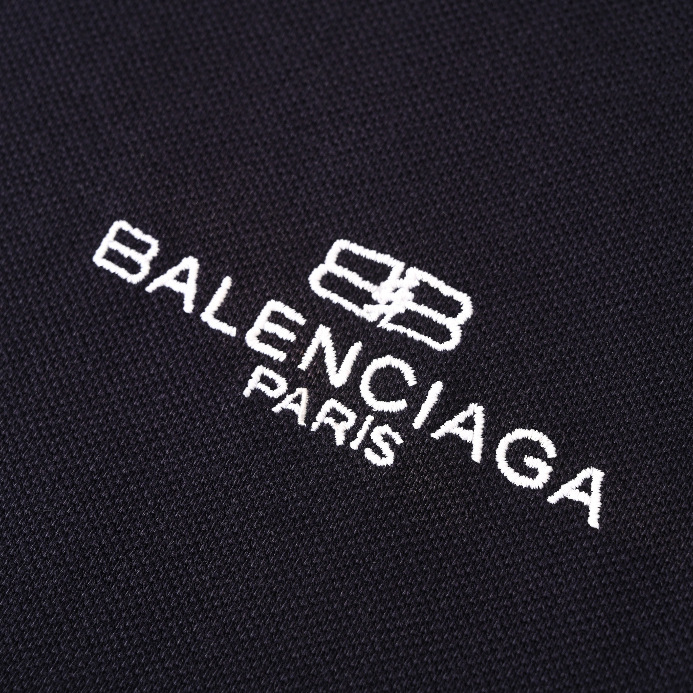 Balenciaga Logo Cotton Jersey T-Shirt