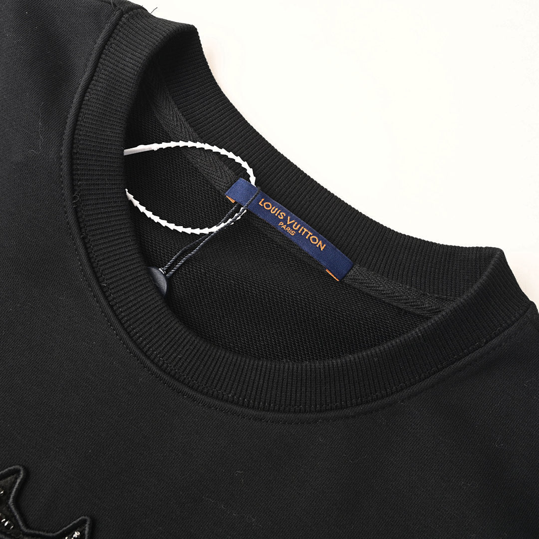 Louis Vuitton Monogram Jacquard Cotton Sweatshirt