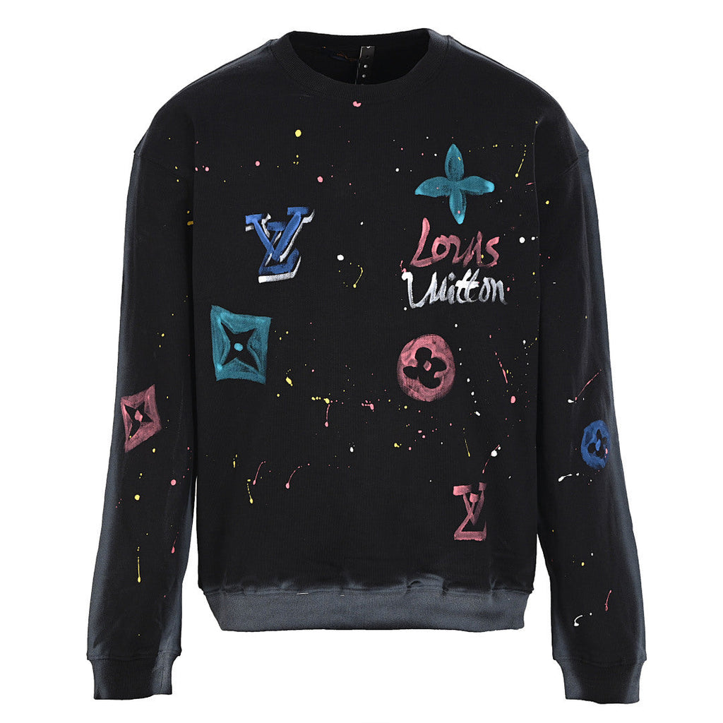 Louis Vuitton Monogram Jacquard Cotton Sweatshirt