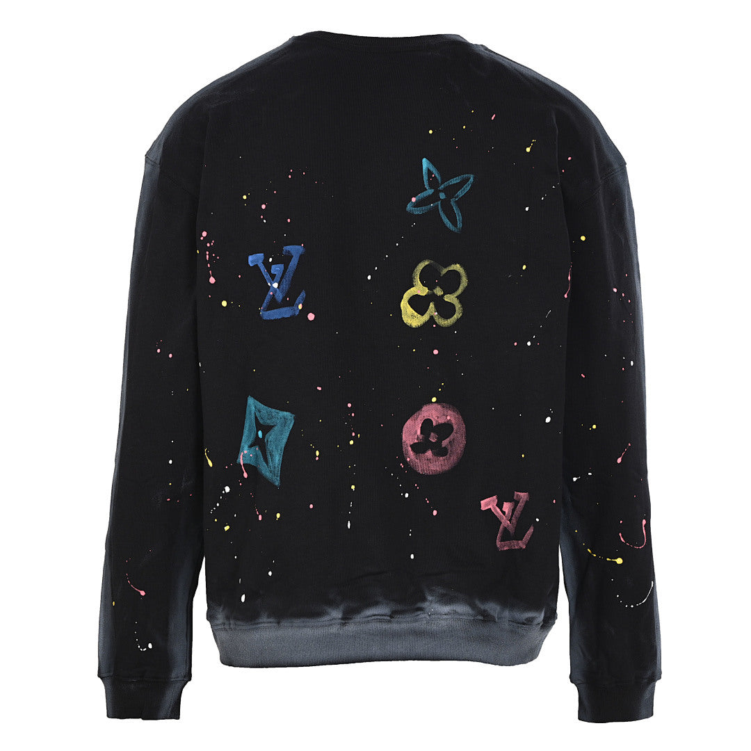 Louis Vuitton Monogram Jacquard Cotton Sweatshirt