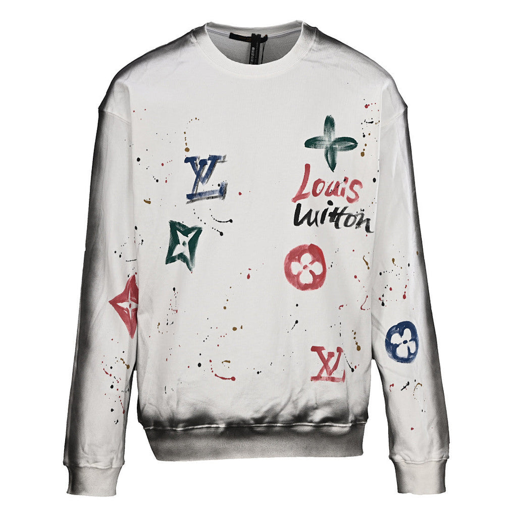 Louis Vuitton Monogram Jacquard Cotton Sweatshirt