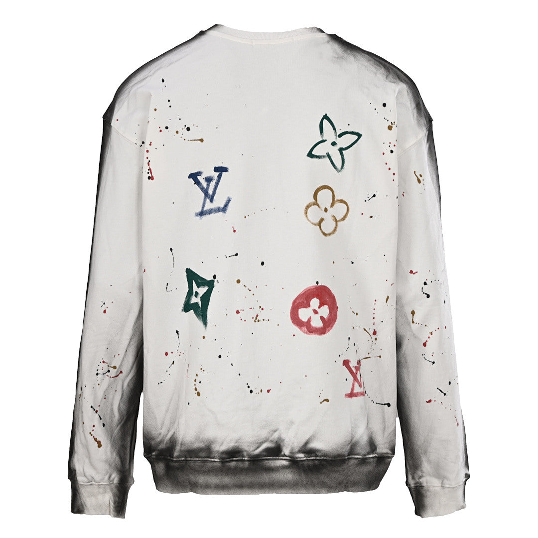 Louis Vuitton Monogram Jacquard Cotton Sweatshirt