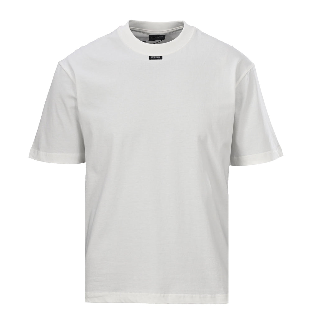 Balenciaga Logo Cotton Jersey T-Shirt
