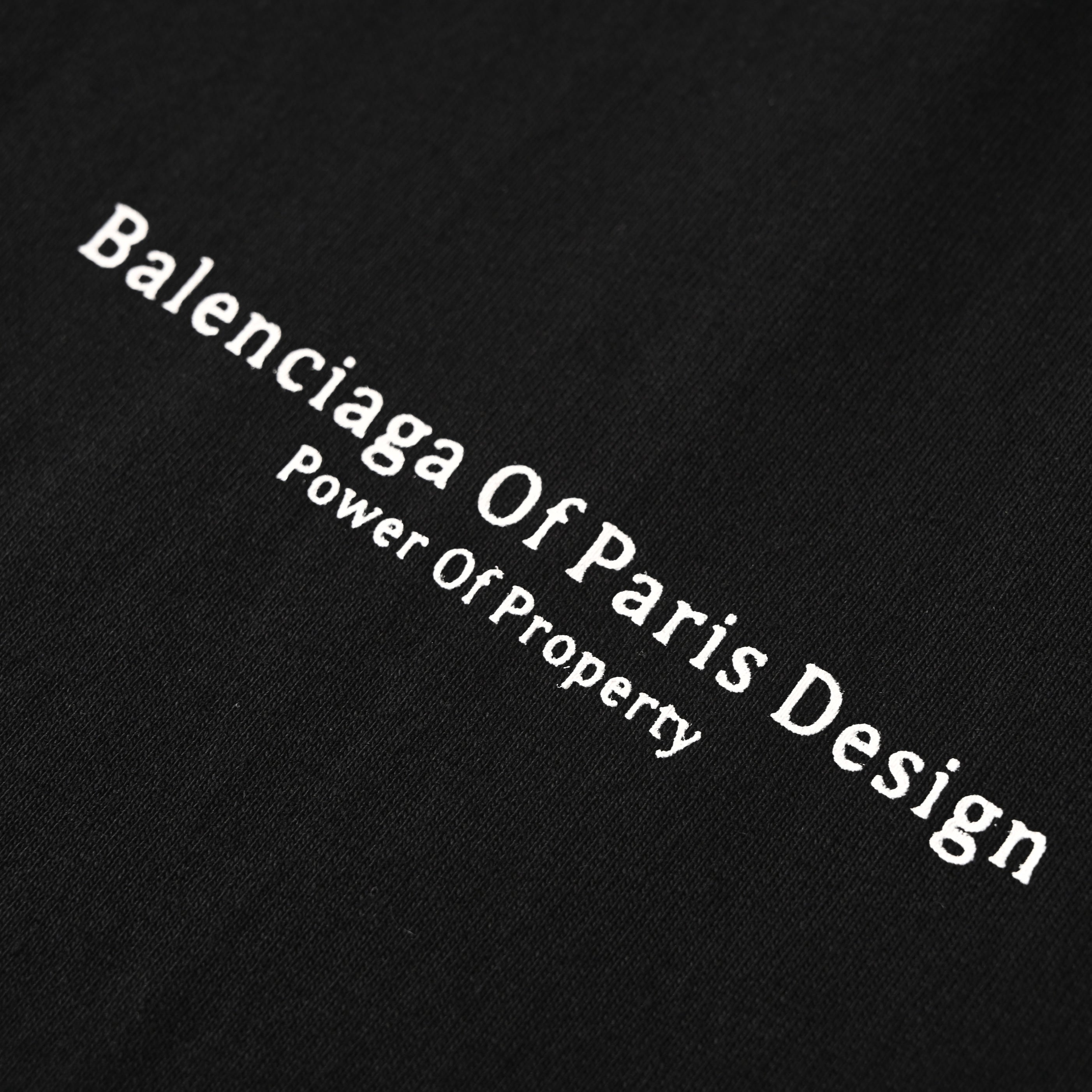 Balenciaga Logo Cotton Jersey T-Shirt