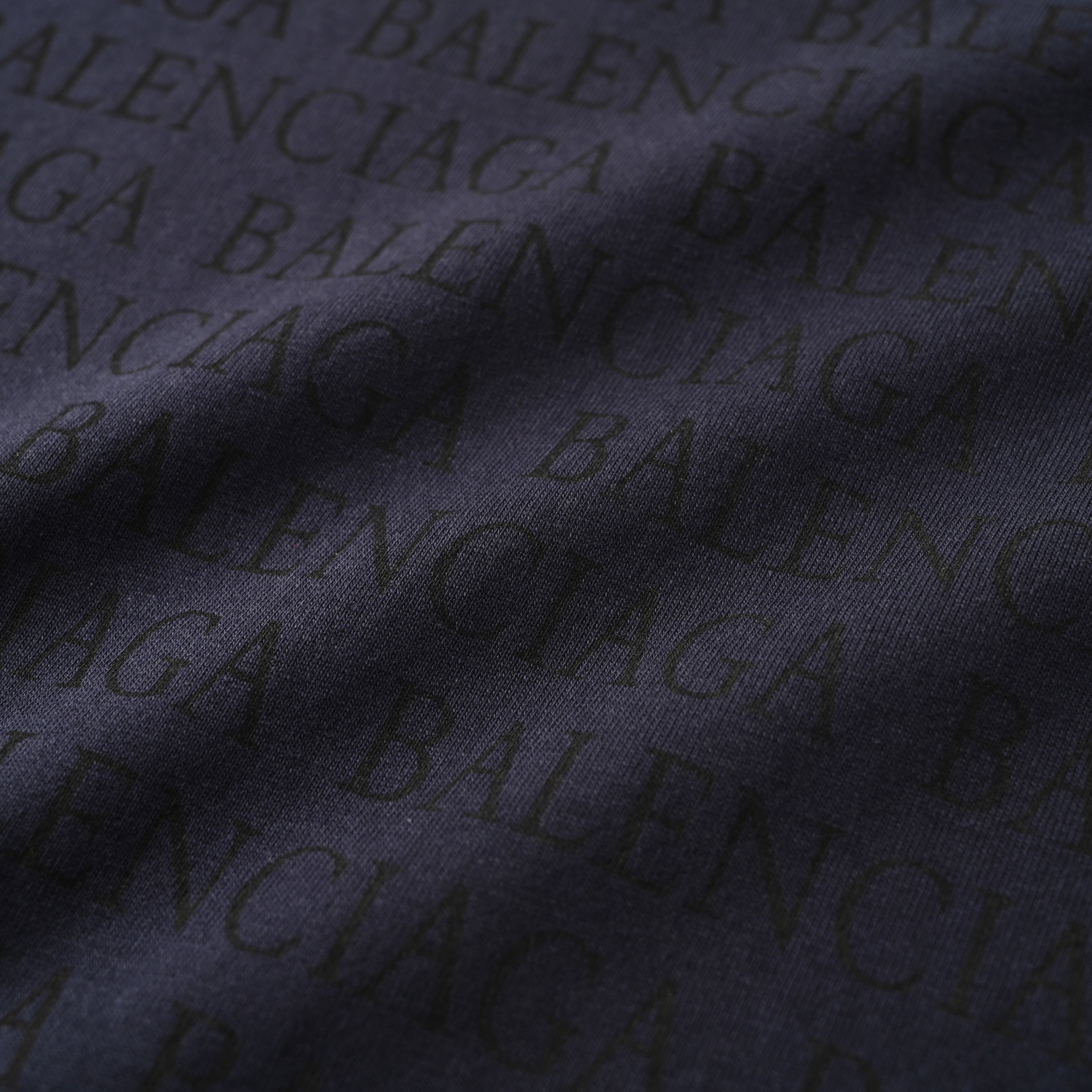 Balenciaga Logo Cotton Jersey T-Shirt