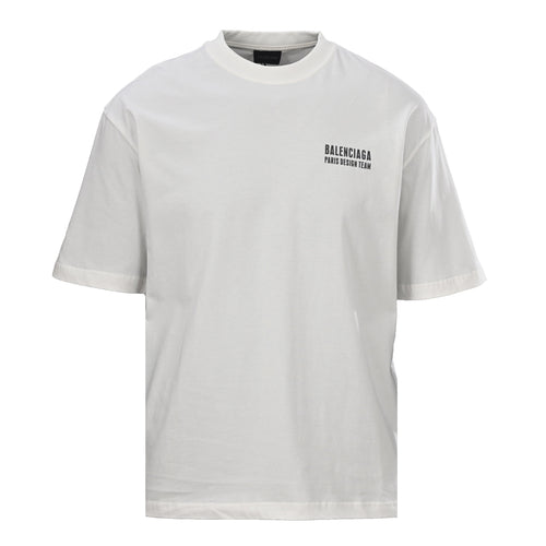Balenciaga Logo Cotton Jersey T-Shirt