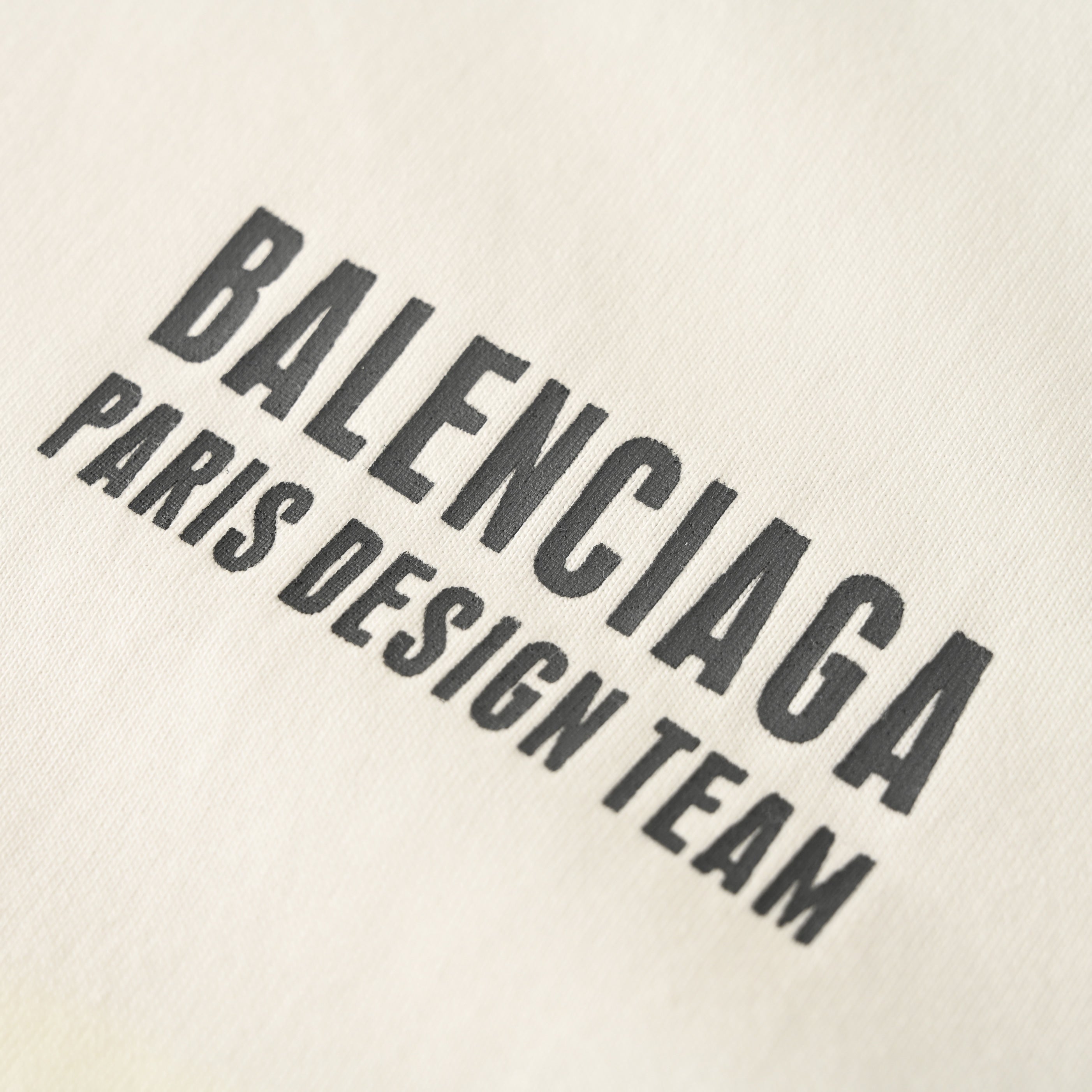 Balenciaga Logo Cotton Jersey T-Shirt
