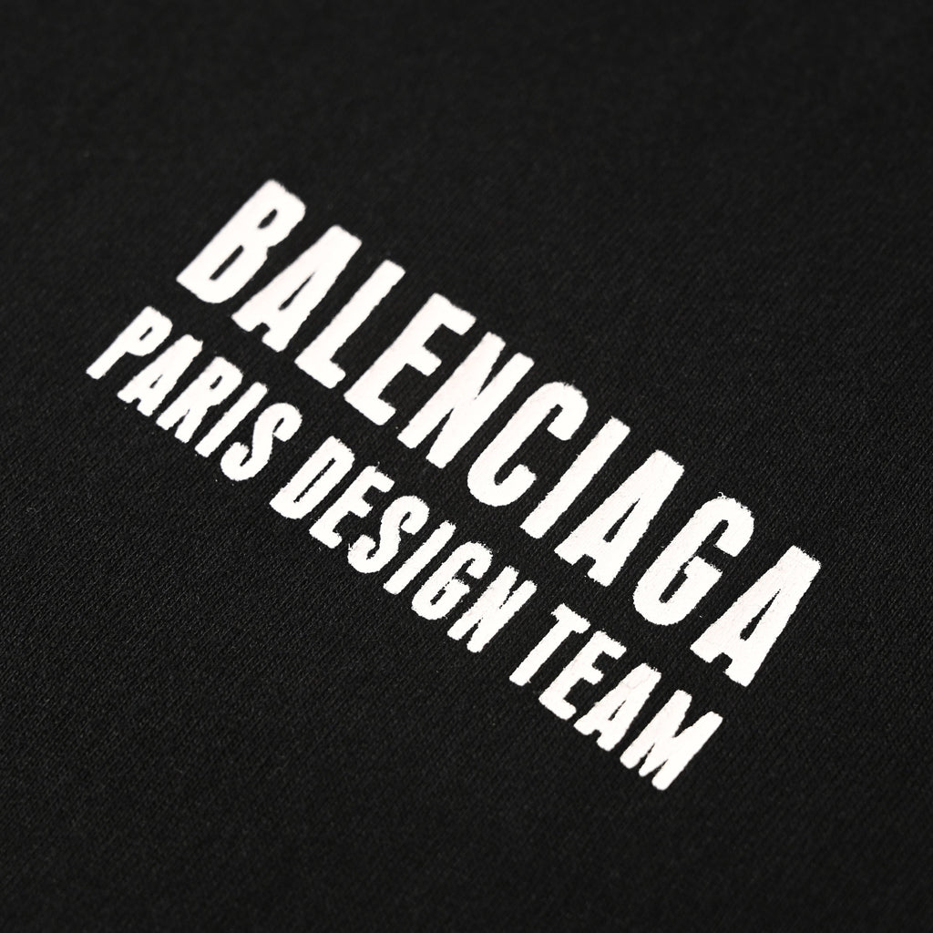 Balenciaga Logo Cotton Jersey T-Shirt