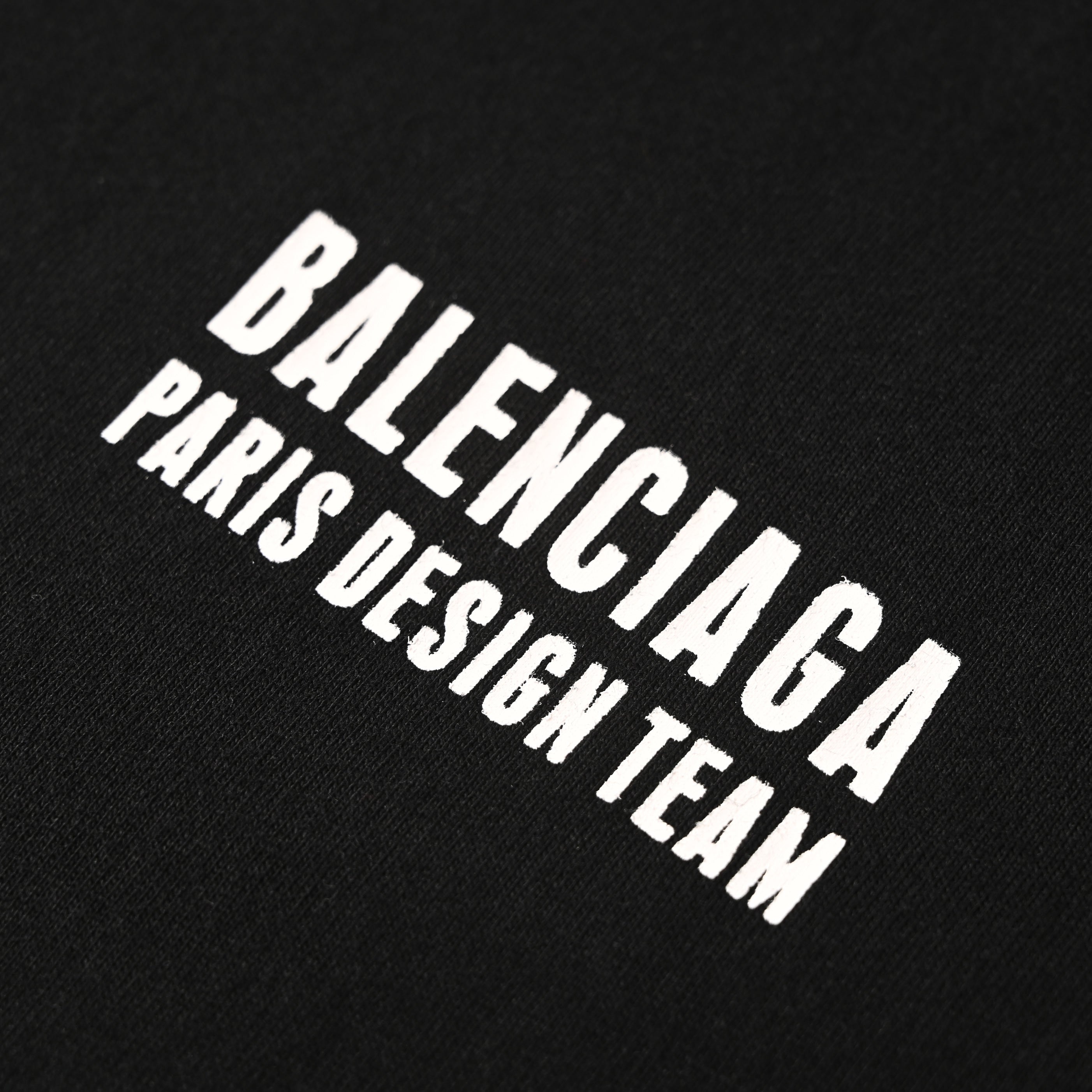 Balenciaga Logo Cotton Jersey T-Shirt