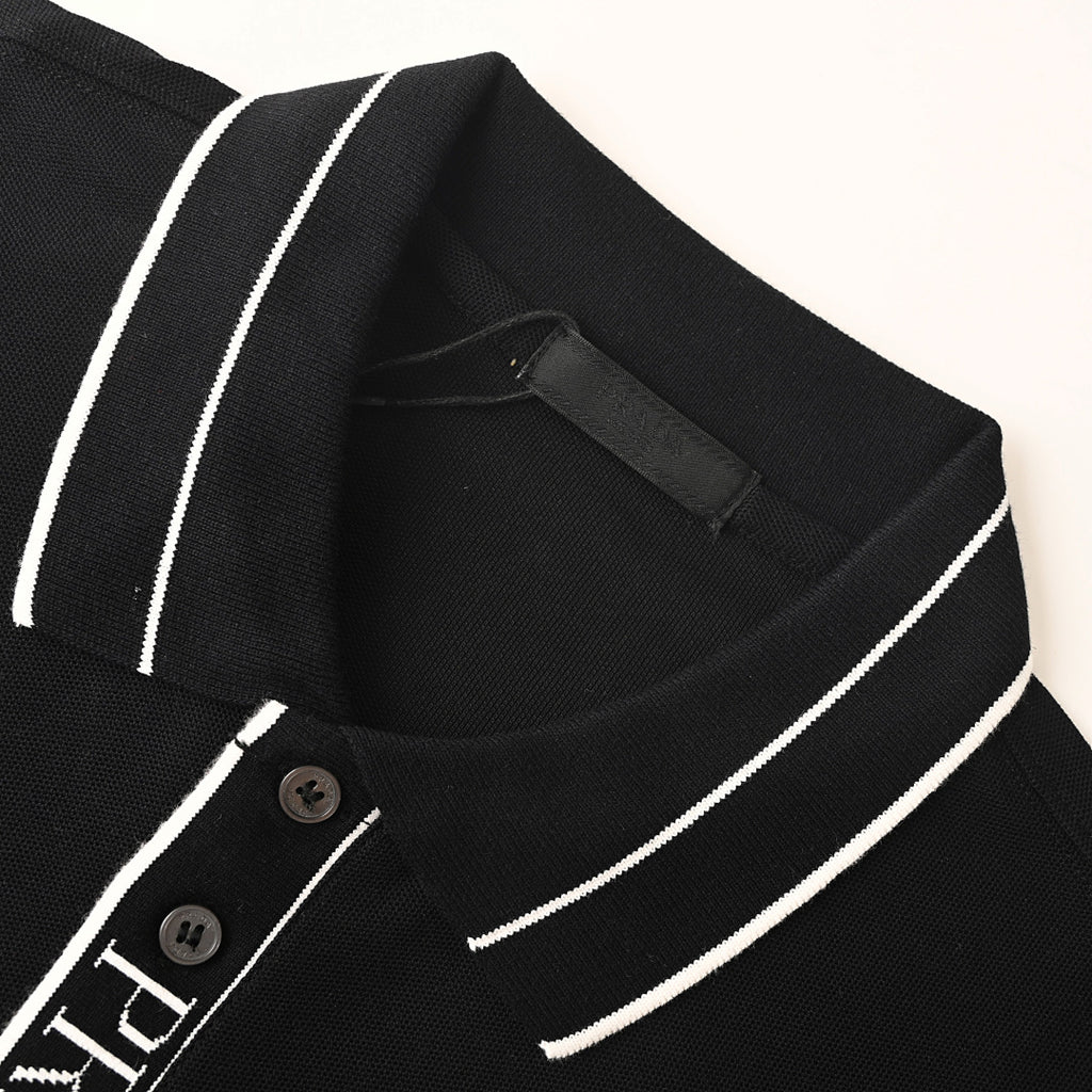 Prada Polo Shirt – Luxury Piqué Cotton Slim Fit