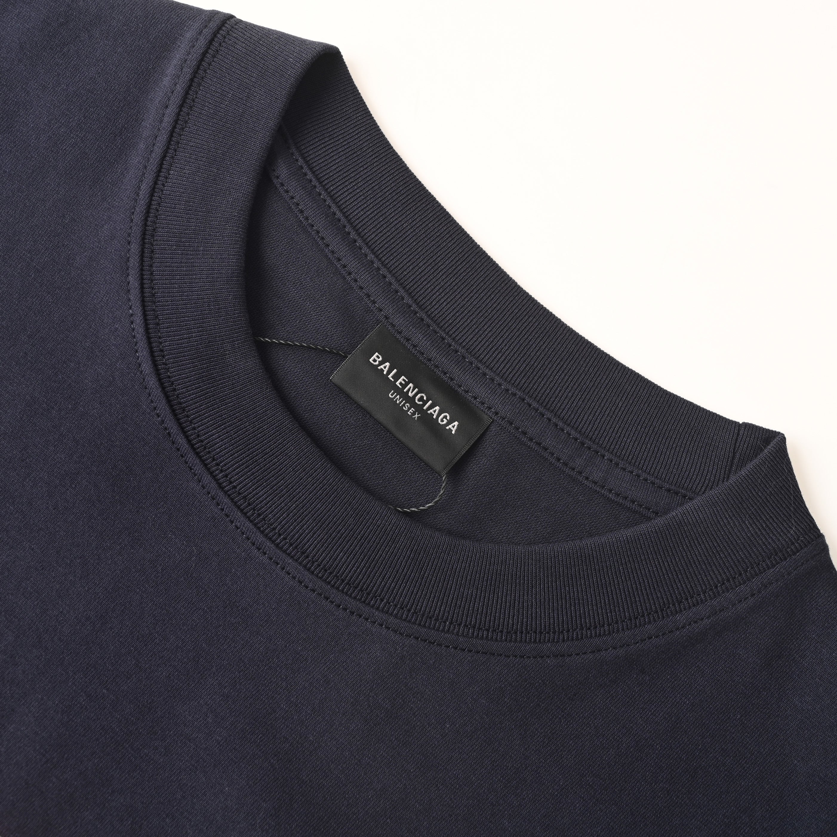 Balenciaga Logo Cotton Jersey T-Shirt