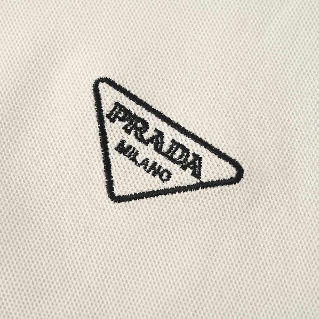Prada Polo Shirt – Luxury Piqué Cotton Slim Fit