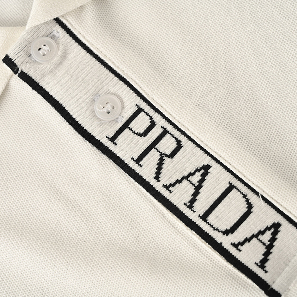 Prada Polo Shirt – Luxury Piqué Cotton Slim Fit