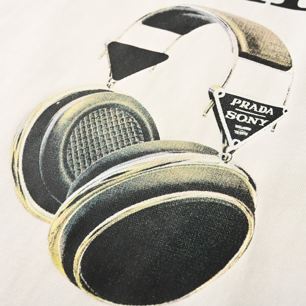 Prada Short-Sleeve T-Shirt – Luxury Cotton Crewneck