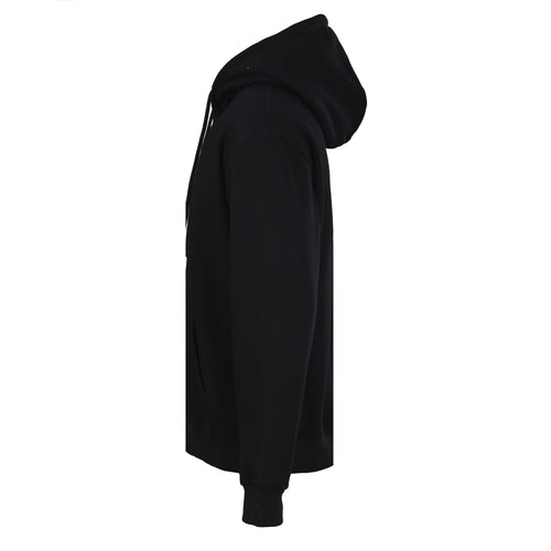 Balenciaga Large-Scale Logo Print Cotton Jersey Hoodie