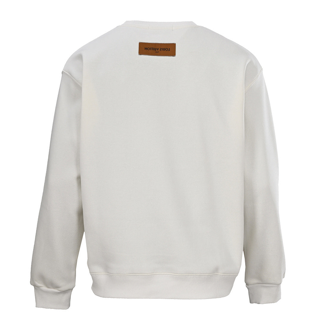 Louis Vuitton Monogram Jacquard Cotton Sweatshirt