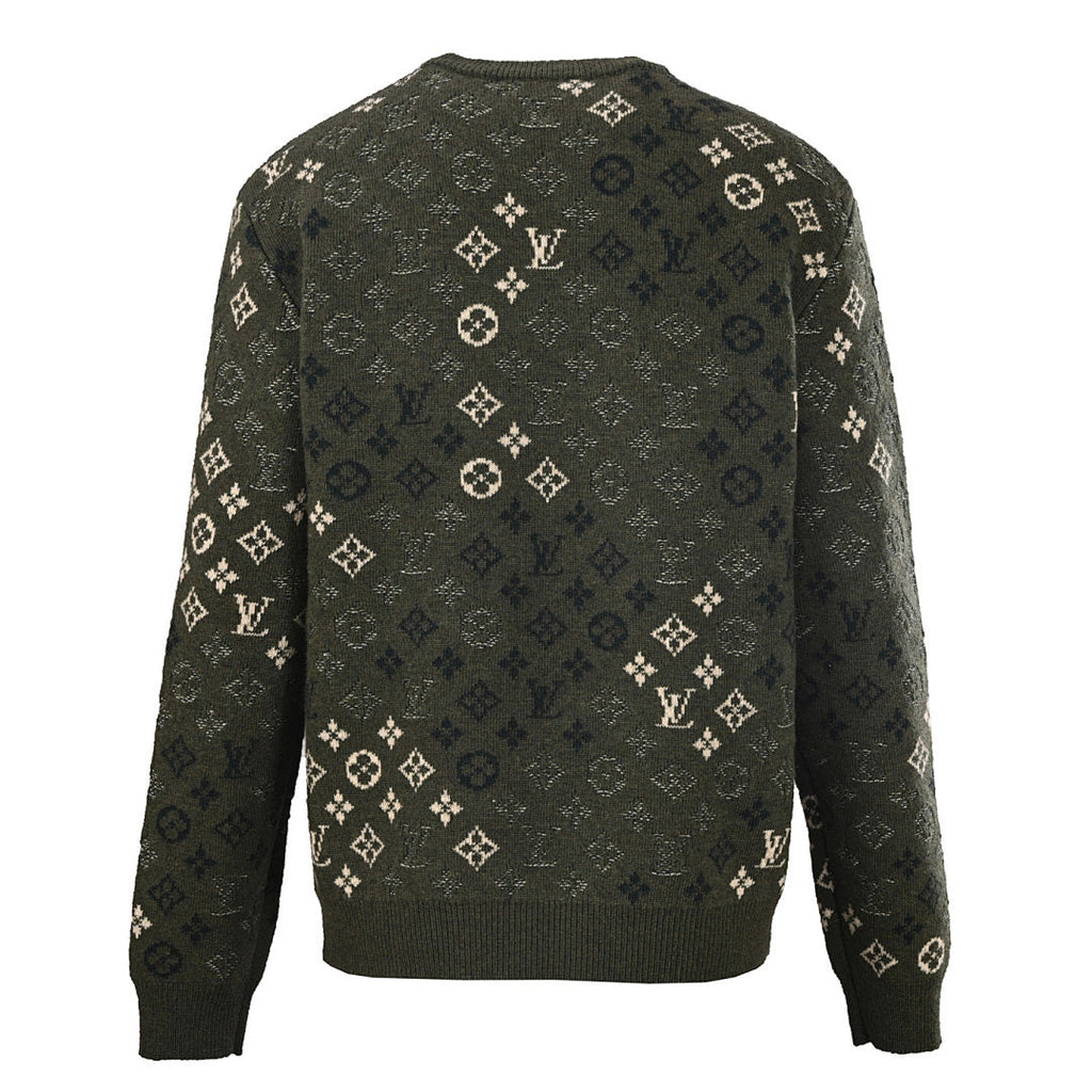 Louis Vuitton Monogram Jacquard Cotton Sweatshirt