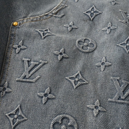Louis Vuitton Monogram Slim-Fit Denim Jeans