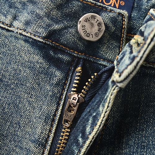 Louis Vuitton Cropped Denim Jeans
