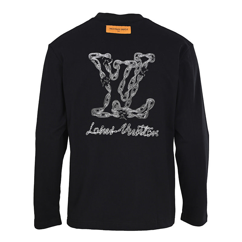 Louis Vuitton Monogram Jacquard Cotton Sweatshirt