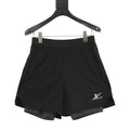 Louis Vuitton 2026 SS Logo Print Double-Layer Shorts