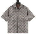 Louis Vuitton SS26 Monogram Check Short Sleeve Shirt