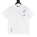 Louis Vuitton SS26 Monogram Print Dual-Placement LV Logo Embroidered T-Shirt
