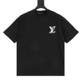 Louis Vuitton 26SS Front & Back LV Logo Embroidered T-Shirt